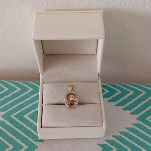 Horse Pendant 14kt